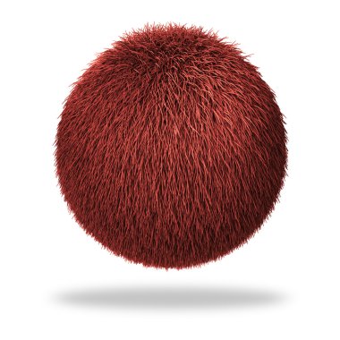 Fluffy sphere clipart