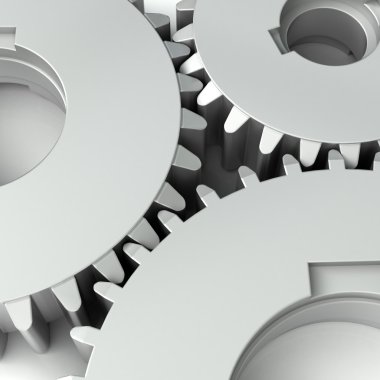 Abstract gears clipart