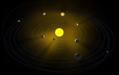 Solar system clipart