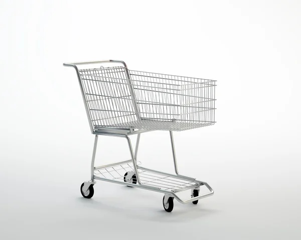 Prázdný nákupní košík — Stock fotografie