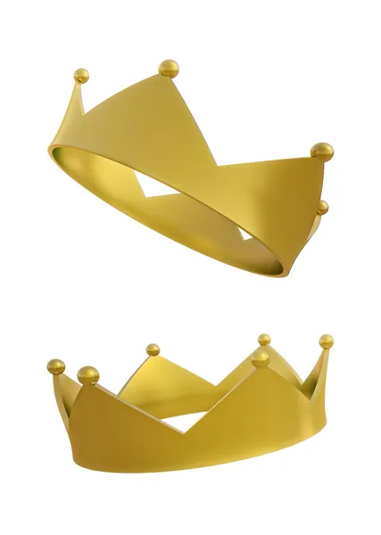 Isolated CG crown illustration — Stock Photo, Image