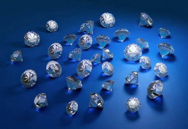 Diamantes. — Fotografia de Stock