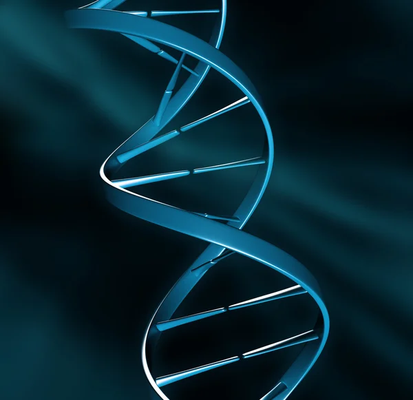 DNA链图 — 图库照片