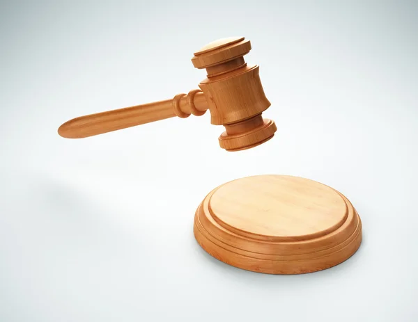 Gavel - auction bidding or justice concept image — Stock Photo, Image