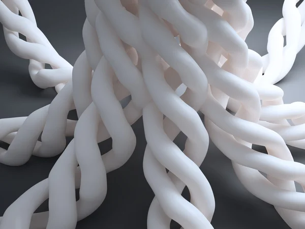 Анотація helix структур — стокове фото