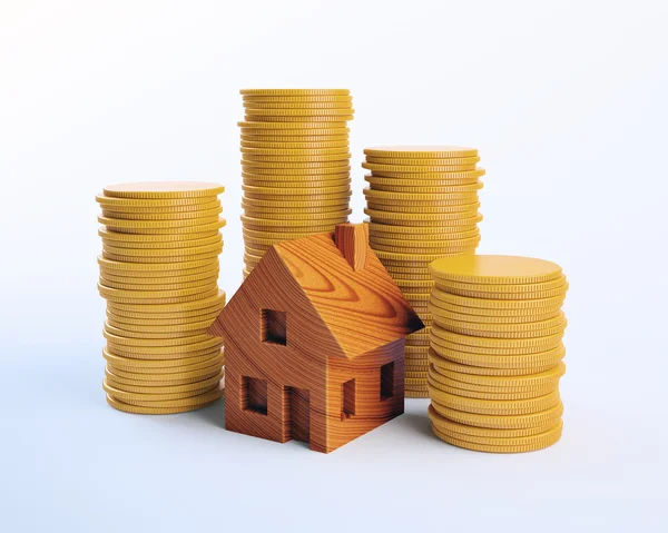 Conceito de financiamento doméstico — Fotografia de Stock
