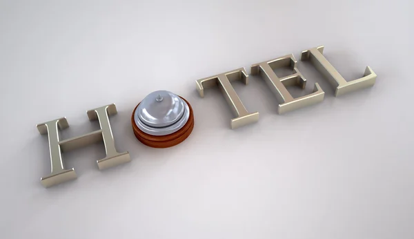 Hotel symbol — Stock Photo, Image