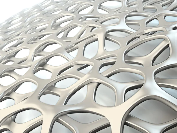 3D organik kafes yapısı — Stok fotoğraf
