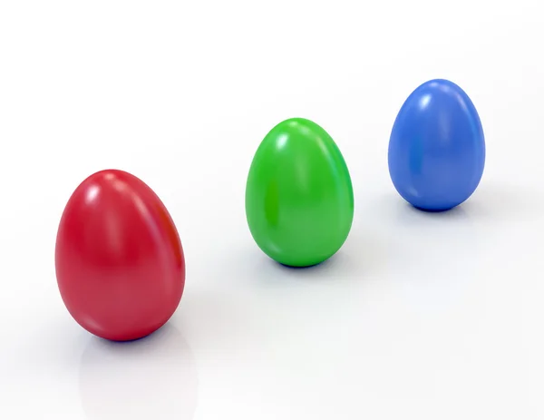 stock image Colorful eggs