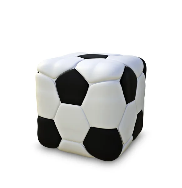 Kwadrat piłki nożnej — Zdjęcie stockowe