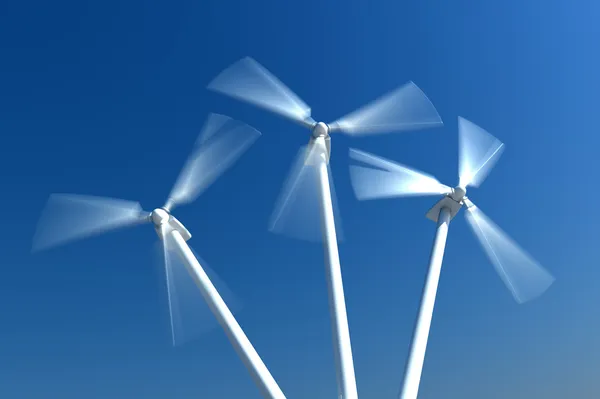 Windmill turbines — Stock Photo, Image