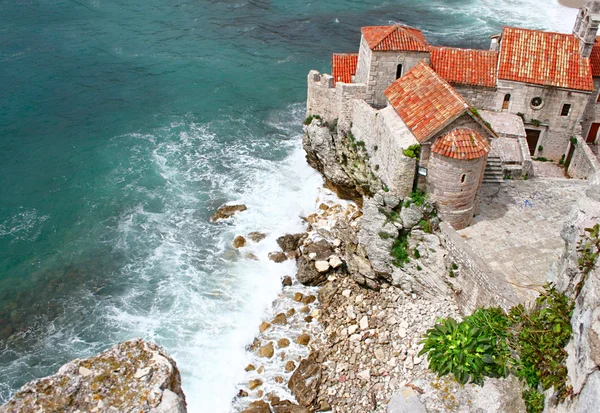 Casco antiguo en Budva Montenegro —  Fotos de Stock