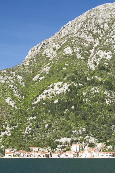 La baia di Kotor vista in primavera — Foto Stock
