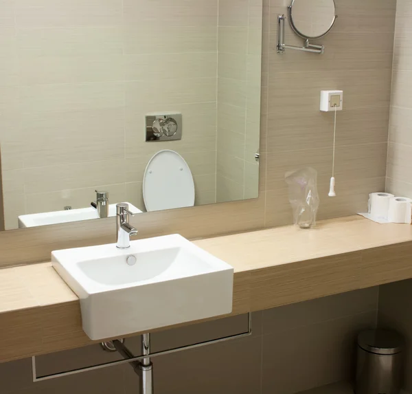 Modern design för badrum — Stockfoto