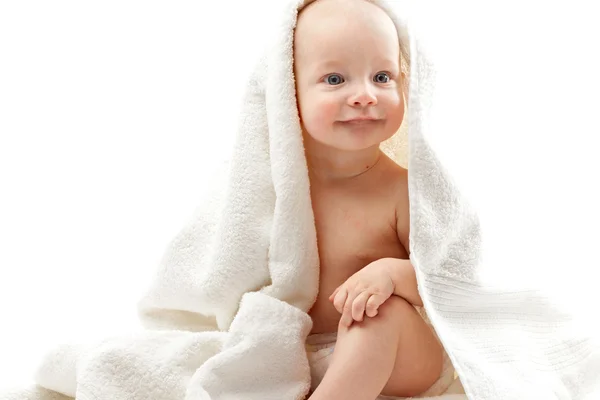 宝宝用毛巾 — 图库照片