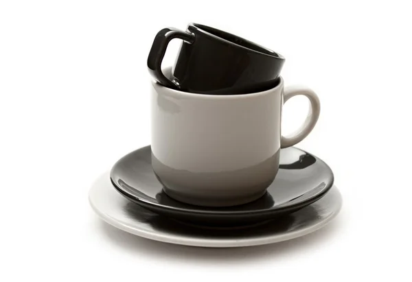 コーヒー カップのセット — ストック写真