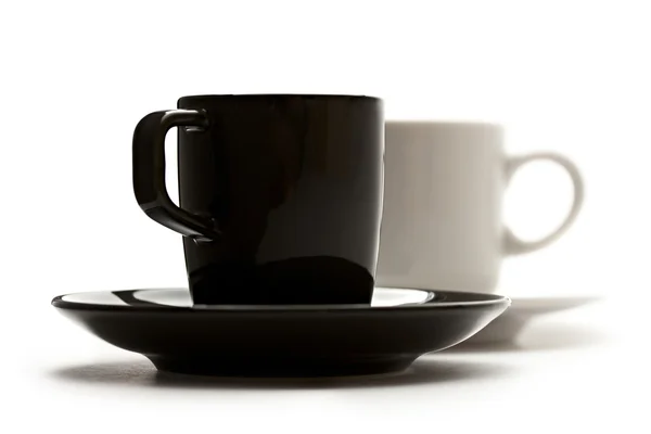 Un ensemble de tasses à café — Photo