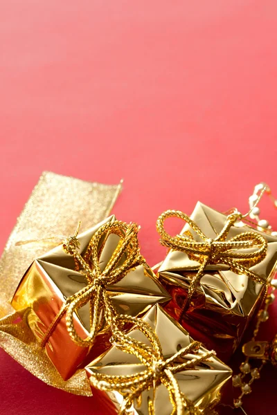 Cajas de regalo con arco — Foto de Stock