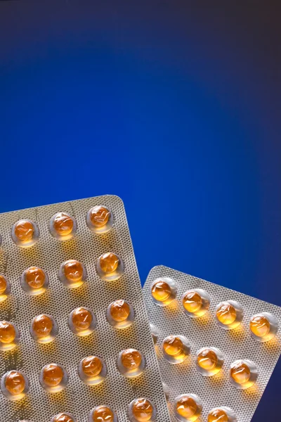 Piller i en förpackning — Stockfoto