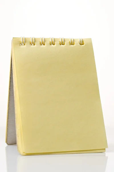 Żółtego notatnika — Zdjęcie stockowe