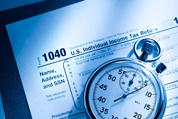 Tax form — Stock Photo, Image