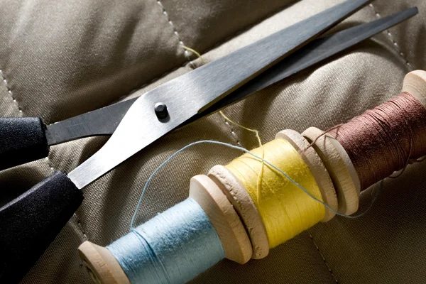 Podproces cívek s nůžkami — Stock fotografie