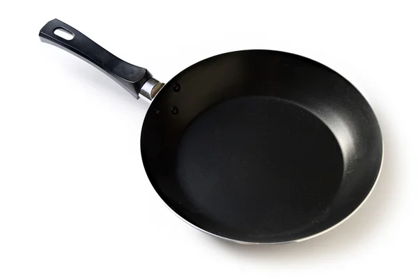 stock image Black griddle on a white background