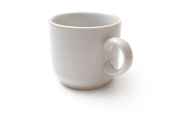 Uma xícara de café branco — Fotografia de Stock