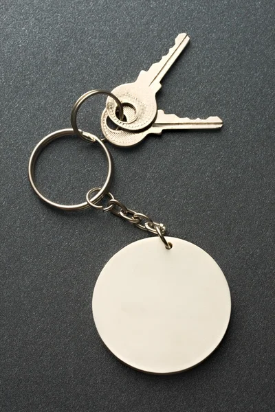 Keys with a label — Stock Photo, Image