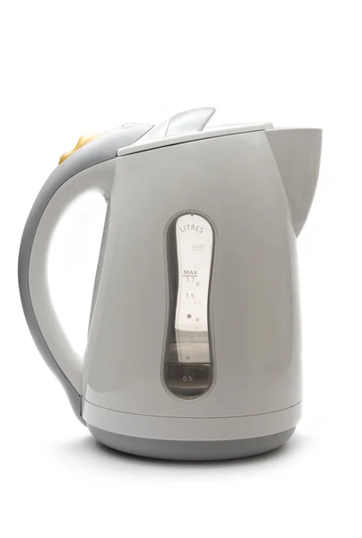 Electric white kettle — Stock Photo, Image