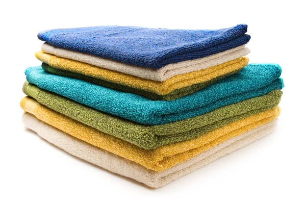 Un montón de toallas — Foto de Stock