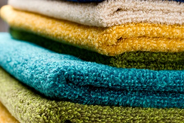 stock image A pile of towels