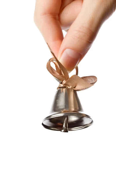 Bell in the hand — Stock Photo, Image