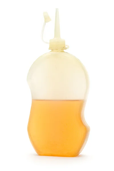 Lubricante en botella de plástico — Foto de Stock