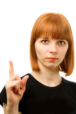 Kızıl saçlı genç erkek