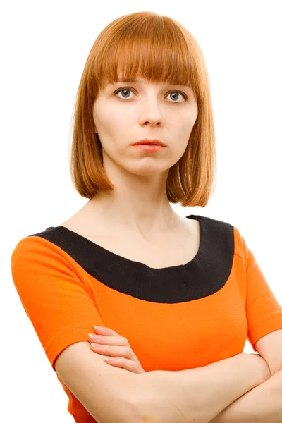 stock image Portrait of young woman