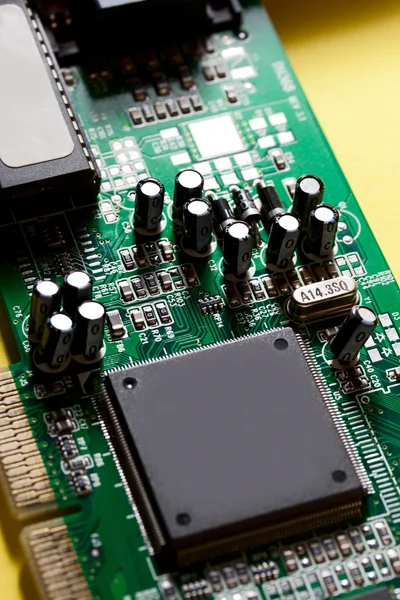 Placa do sistema informático — Fotografia de Stock