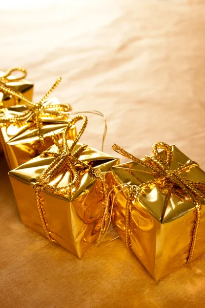 Set geschenkdozen — Stockfoto