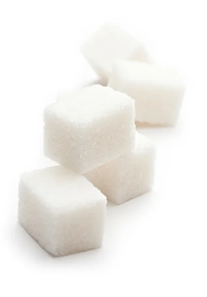 Кубики цукру — стокове фото