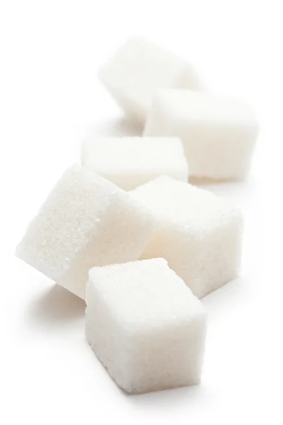 Cubes of sugar — Stock Photo, Image