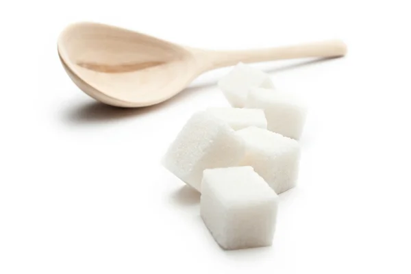 Cubes of sugar — Stock Photo, Image