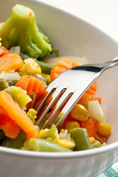 Жареные овощи — стоковое фото