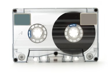 Old fashioned cassette clipart