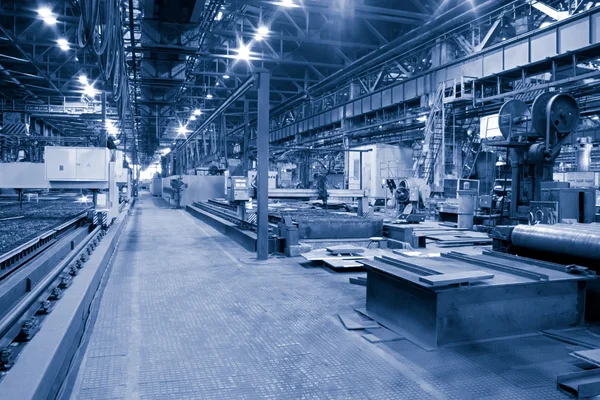 機械工場のワーク ショップ — ストック写真