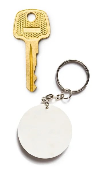 Badge and key — Stock Photo, Image