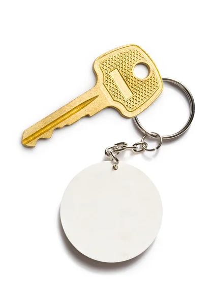 Badge and key — Stock Photo, Image