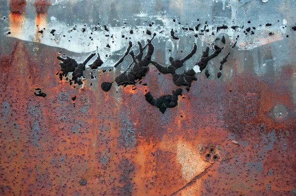 Rust and tar. — Stock Photo, Image