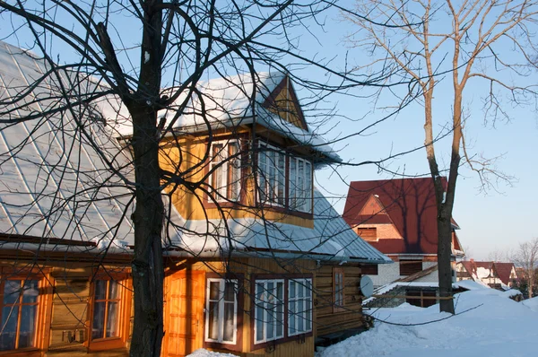 Zakopane evleri.