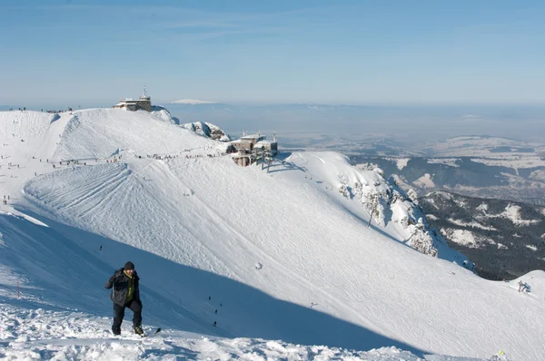 Στα βουνά Τάτρα, το χειμώνα. — Φωτογραφία Αρχείου