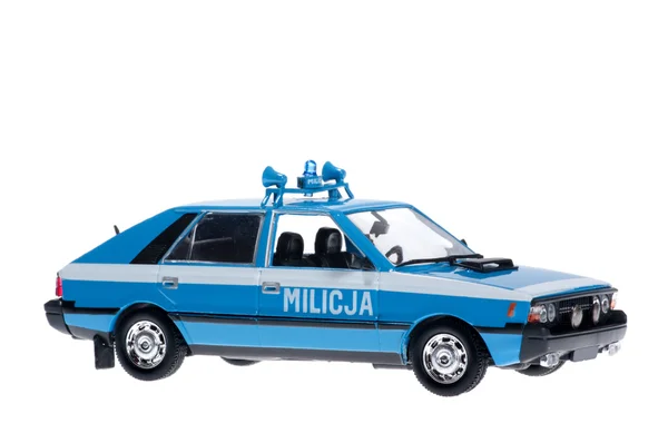 Polonez 1500 policejní auto. — Stock fotografie
